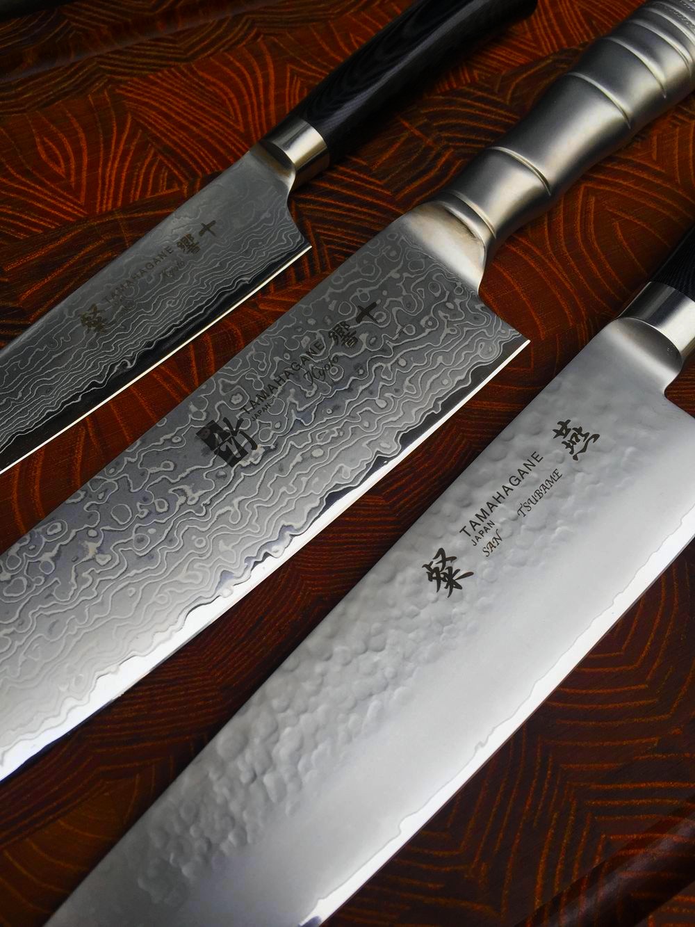 Couteaux japonais Tamahagane