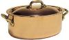 COCOTTE OVALE EN CUIVRE BOURGEAT ELEGANCE 20 CM