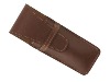 MAX CAPDEBARTHES - ETUI CUIR LUXE 12CM MARRON