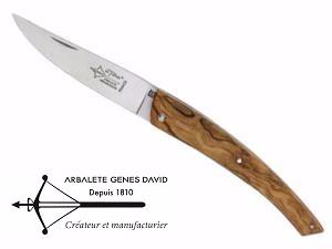 Couteaux pliants Arbalète G. David