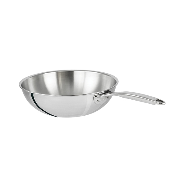Wok Cristel Castel Pro inox - 24 cm