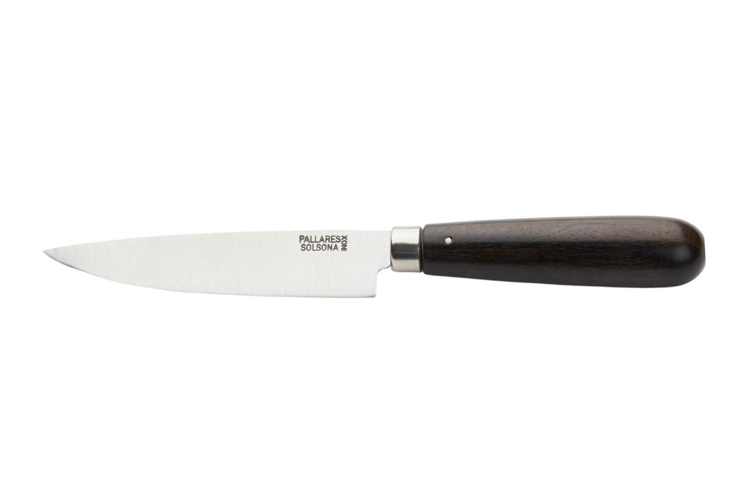 Couteau de cuisine Pallarès Solsona - Couteau utilitaire ébène 12 cm acier inox