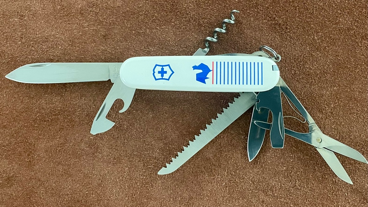 Couteau suisse Victorinox édition limitée texturé "French Flair" -  Huntsman