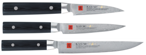 Set de 3 couteaux japonais Kasumi Masterpiece spécial poisson