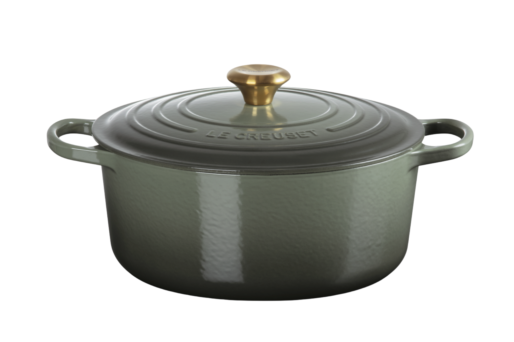 Cocotte en fonte Le Creuset ronde Thym - 28 cm