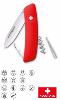 COUTEAU SWIZA DE POCHE D01 ROUGE