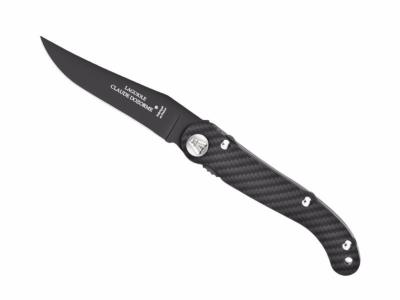 CLAUDE DOZORME - COUTEAU PLIANT LAGUIOLE - 12 CM INOX NOIR