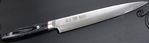 COUTEAU JAPONAIS KANETSUGU GAMME SAIUN - TRANCHEUR 21CM