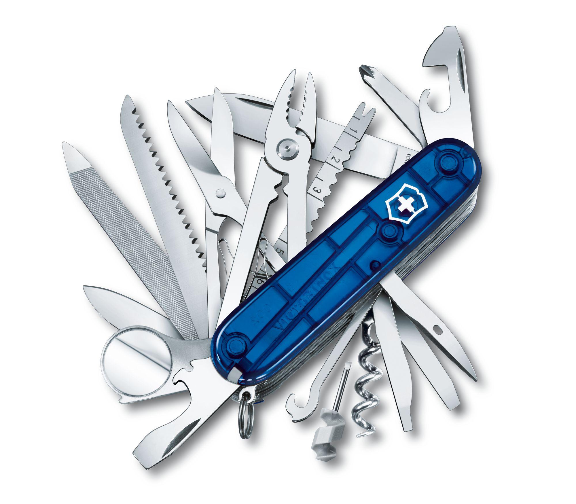 Couteau suisse Victorinox Swisschamp saphir - bleu