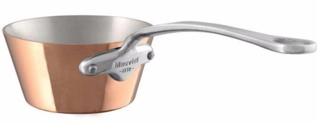 SAUTEUSE ÉVASÉE M'HERITAGE M'150S - 16 CM MONTURE FONTE D'INOX