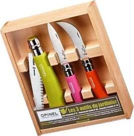 Coffret Opinel Les 3 outils du Jardinier