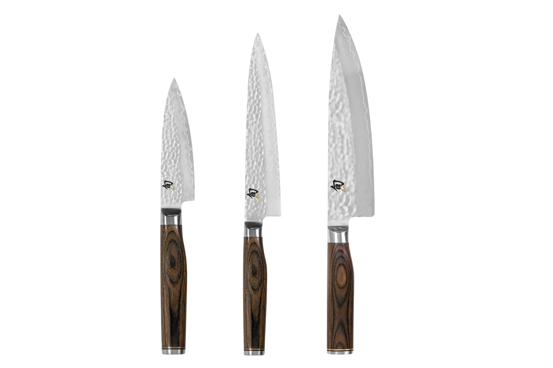 Set de 3 couteaux japonais Kai Shun Premier Tim Mälzer - Forme européenne