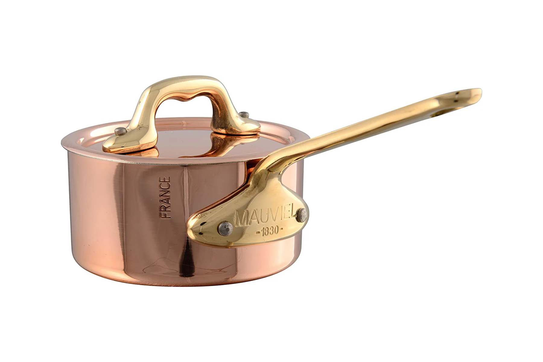 Casserolette Mauviel M'Minis cuivre 9 cm - couvercle