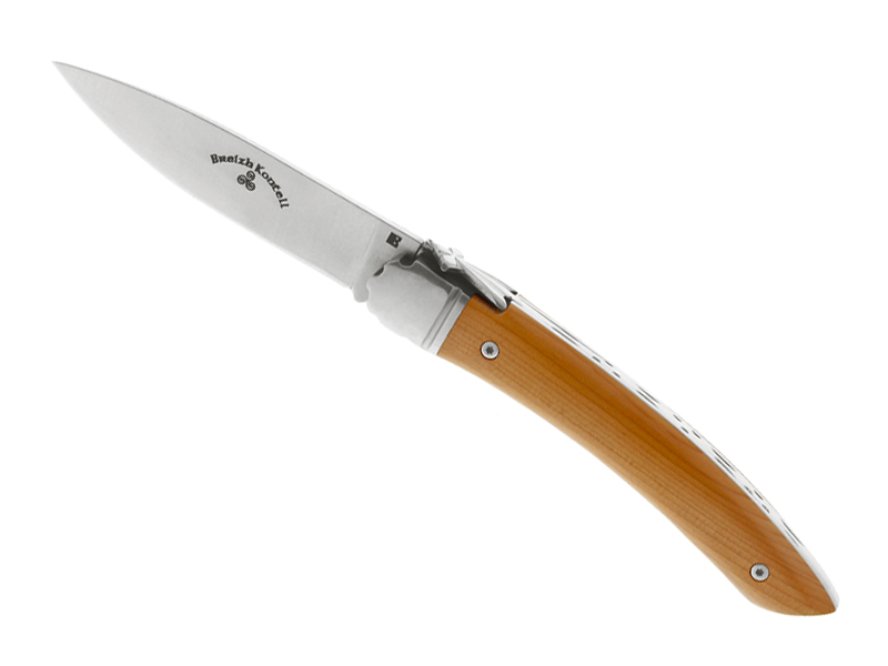 Couteau Breizh Kontell - manche 11.5 cm bois d'if