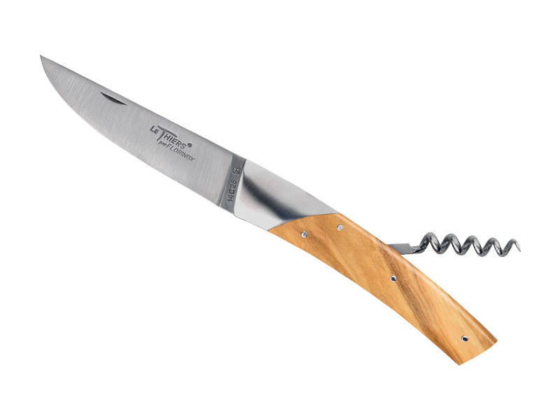 Couteau pliant Le Thiers par Florinox - manche 11 cm olivier