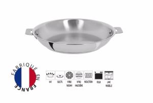 Poêle Cristel Casteline amovible inox - 28 cm