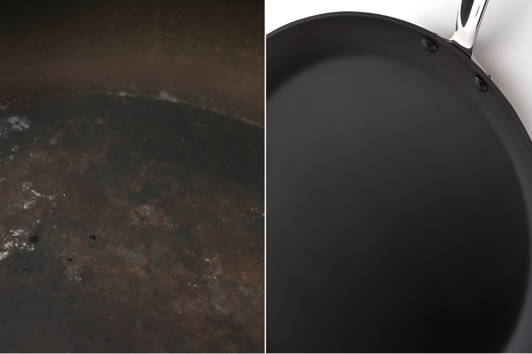 Rechapage de plat à sauter Mauviel 1830 - 24 cm