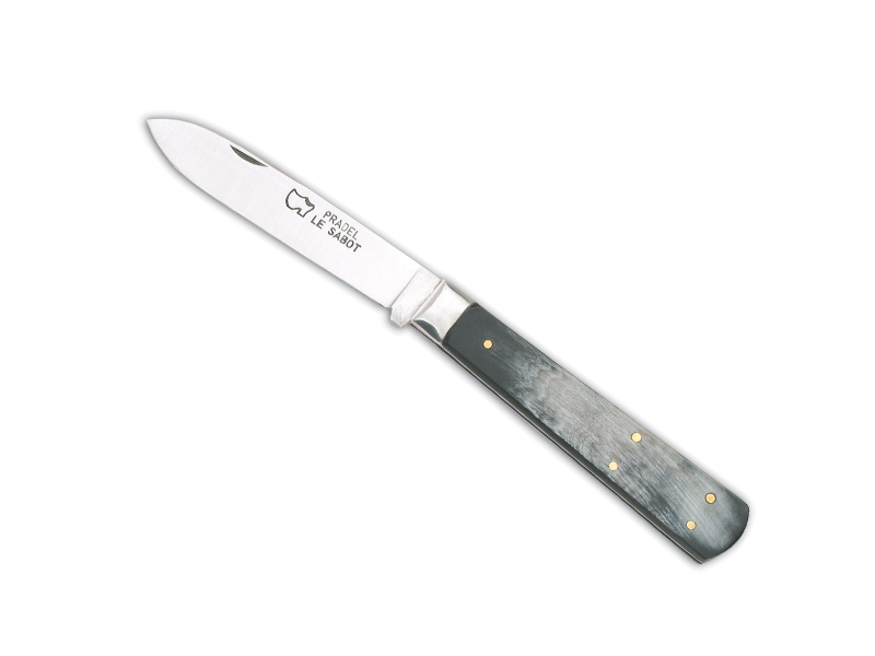 Couteau Au Sabot Le Pradel - manche 8,5 cm corne + mitre acier