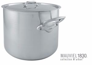 MARMITE TRAITEUR AVEC COUVERCLE INOX MAUVIEL M'URBAN