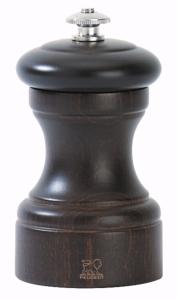 Moulin à poivre manuel Peugeot en bois Bistro couleur chocolat 10 cm