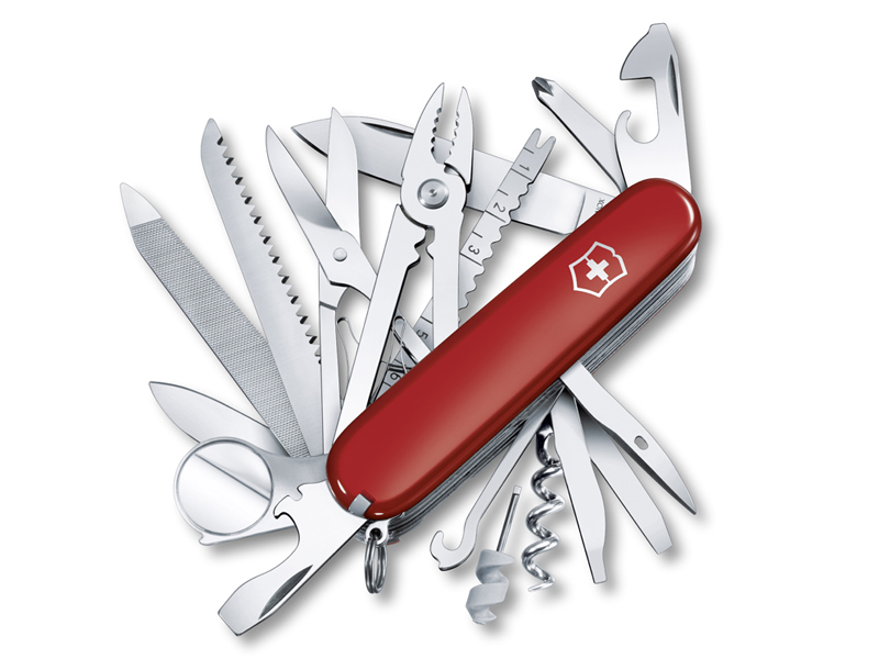 Couteau suisse Victorinox  Swisschamp - rouge