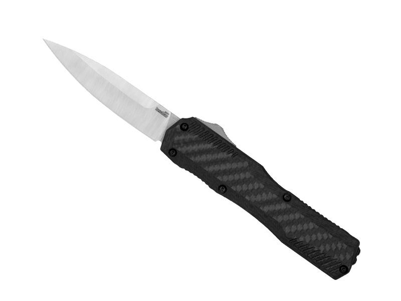 Couteau automatique Kershaw Livewire - manche 12 cm aluminium