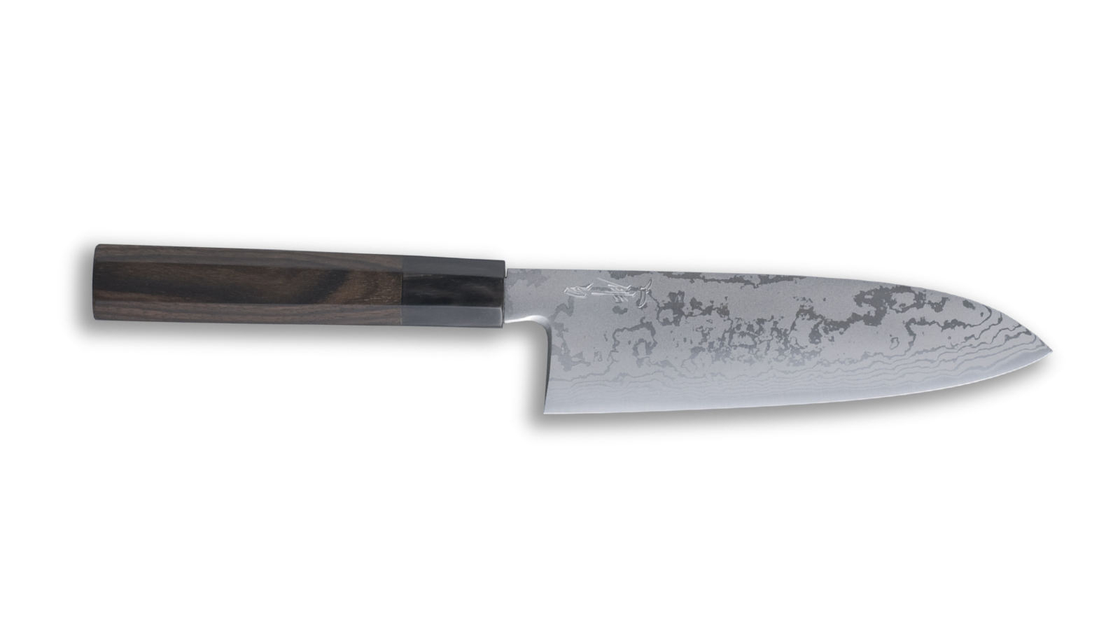 COUTEAU ARTISANAL JAPONAIS HAIKU ITAMAE SANTOKU 18 CM