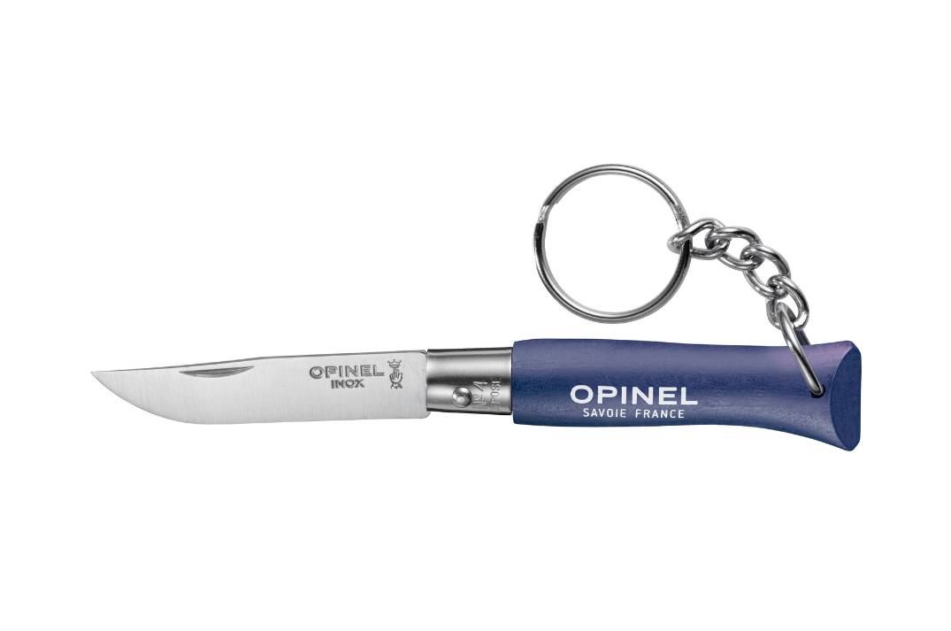 Porte clé Opinel N°04 bleu foncé