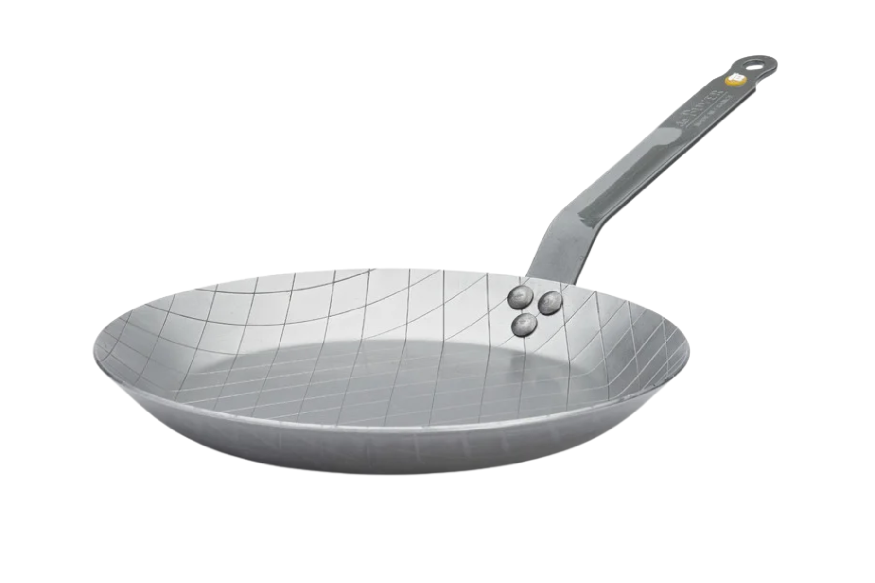 Poêle à steak en acier De Buyer Minéral B 28 cm - manche en fonte