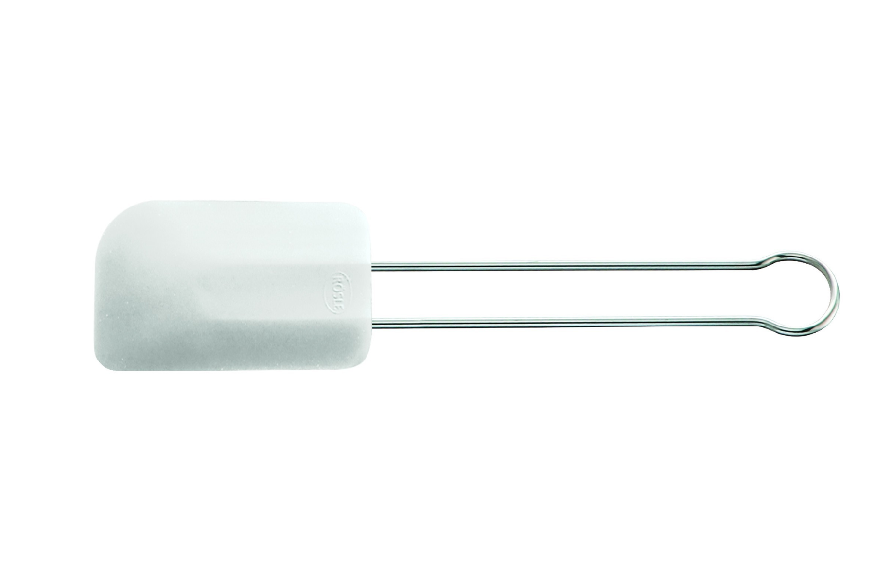 Lèche-plat en silicone 32 cm blanc Rösle