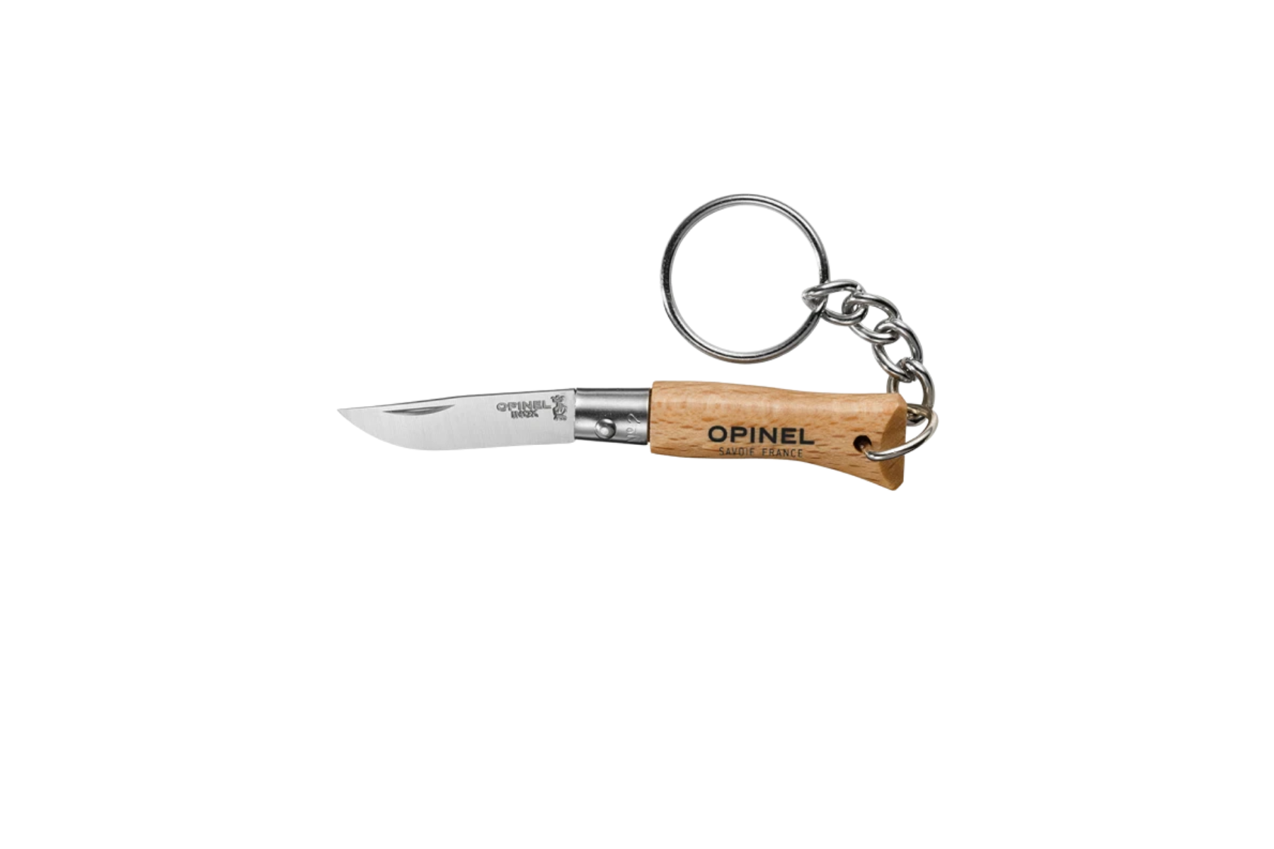 Couteau porte-clés Opinel n°02 inox