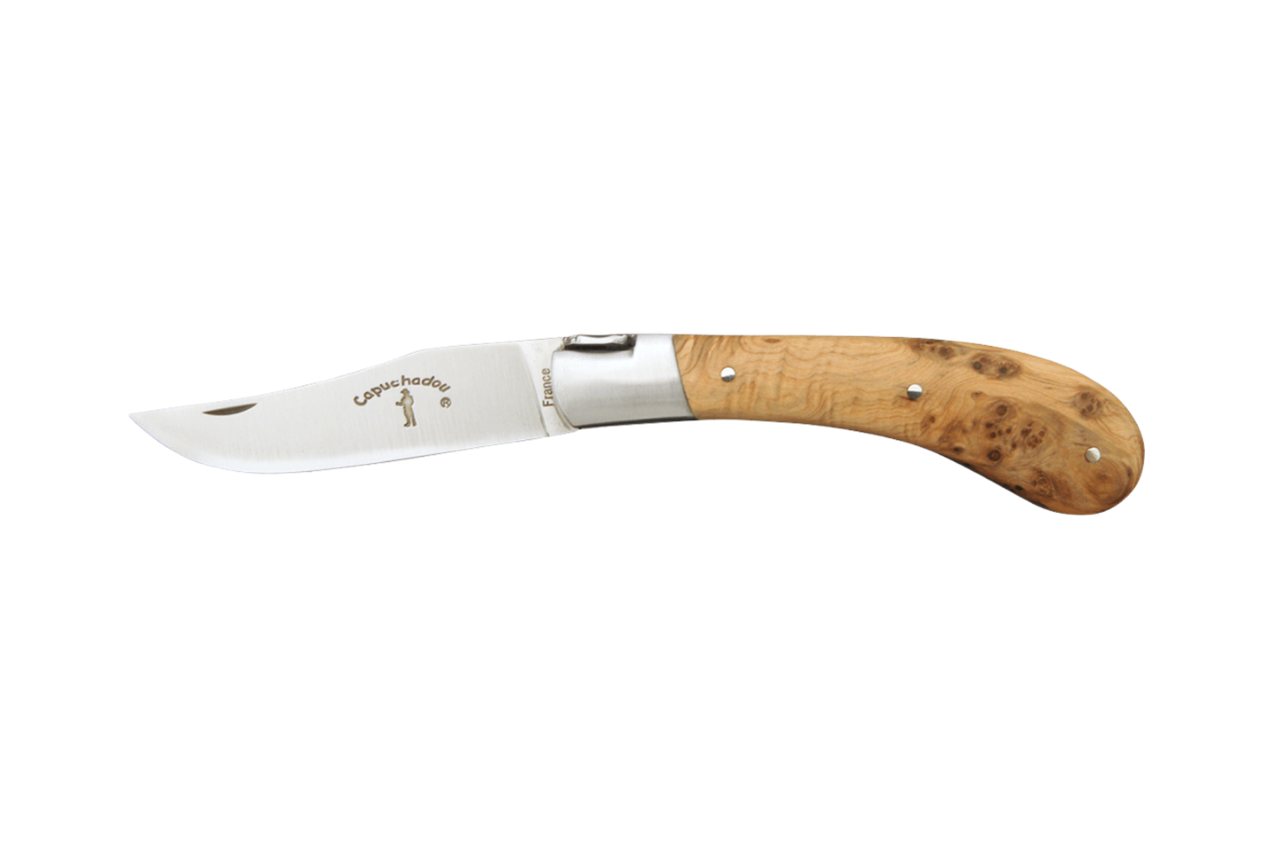 Couteau Le Capuchadou Fontenille-Pataud - manche genévrier 10 cm