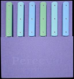 Coffret de 6 couteaux de table 9.47 Atelier Perceval Pastel