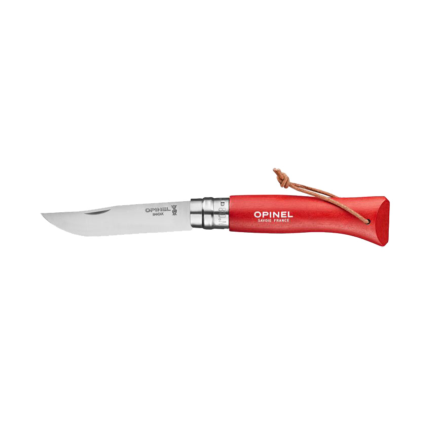 Couteau Opinel Baroudeur n°08 rouge