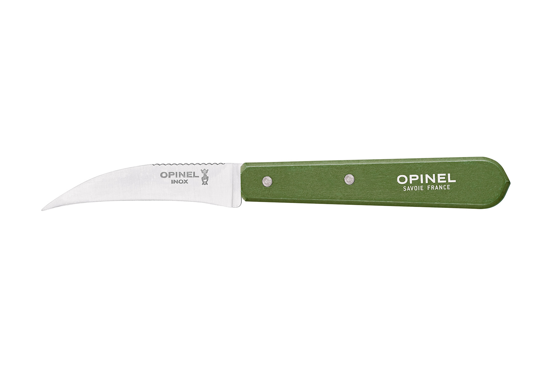 Couteau bec d'oiseau Opinel n°114 - Manche kaki