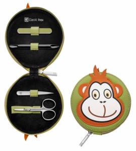 Trousse manucure enfant Zwilling Classic inox - 4 pièces singe