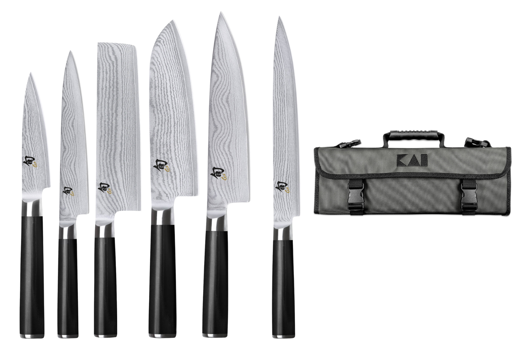 Mallette de 6 couteaux japonais Kai Shun Classic