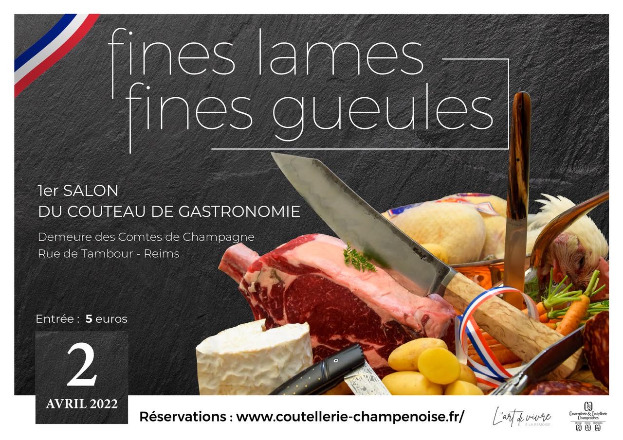 Billetterie Salon Fines lames, fines gueules