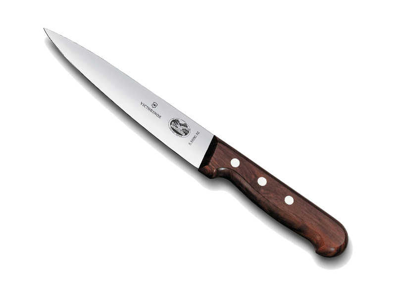 Couteau à désosser /saigner Victorinox, lame 16 cm inox - manche érable modifié