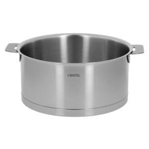 Casserole Cristel Strate inox 14 cm - poignées amovibles