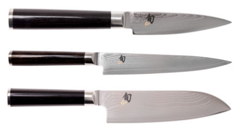 Set de 3 couteaux japonais Kai Shun Classic - type japonais