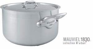 COCOTTE AVEC COUVERCLE INOX MAUVIEL M'URBAN