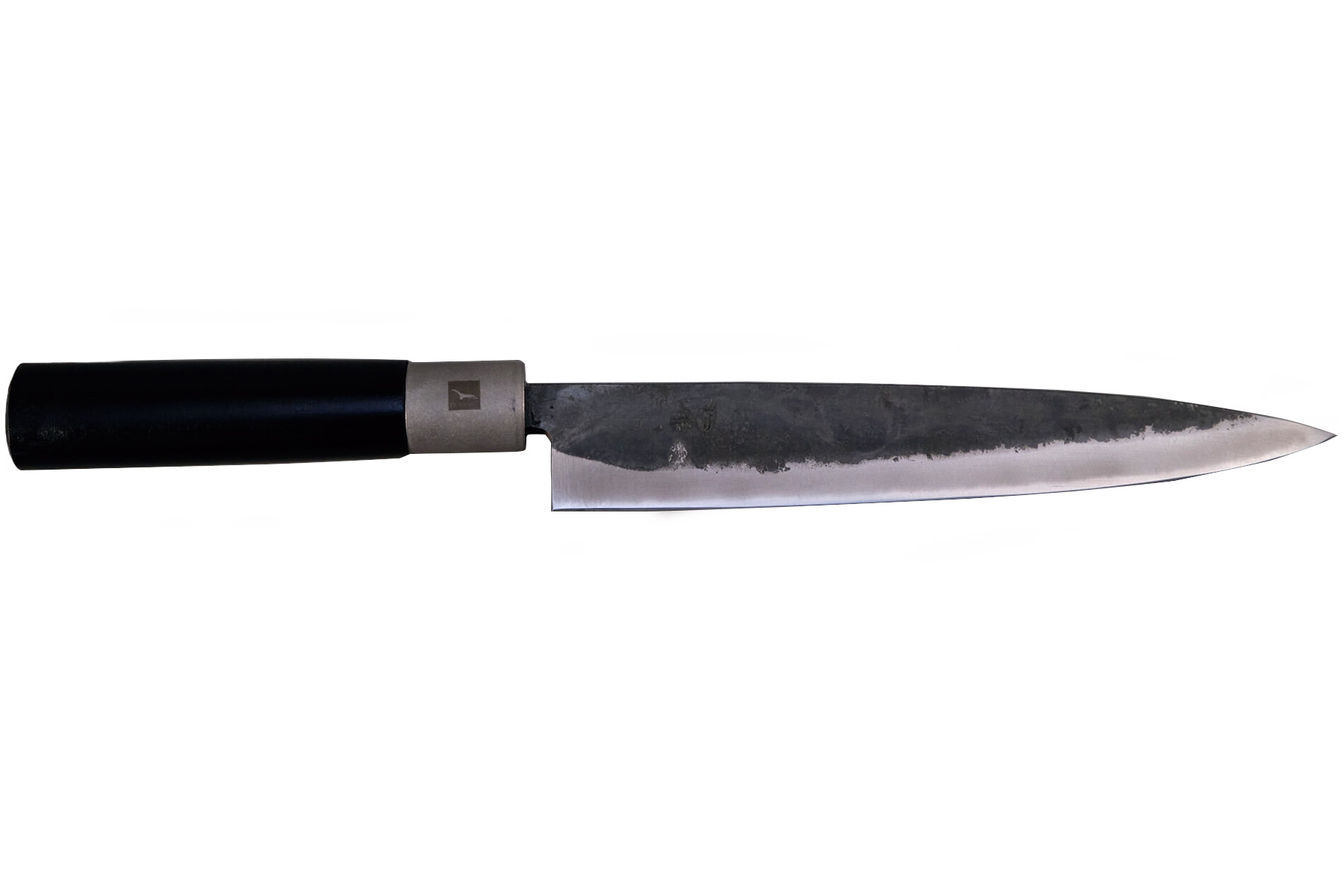 Couteau japonais artisanal Haiku Kurouchi - Couteau sashimi 21 cm