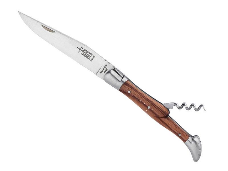 Couteau Laguiole G. David Arbalète 2 pièces - Manche bois de rose 12 cm
