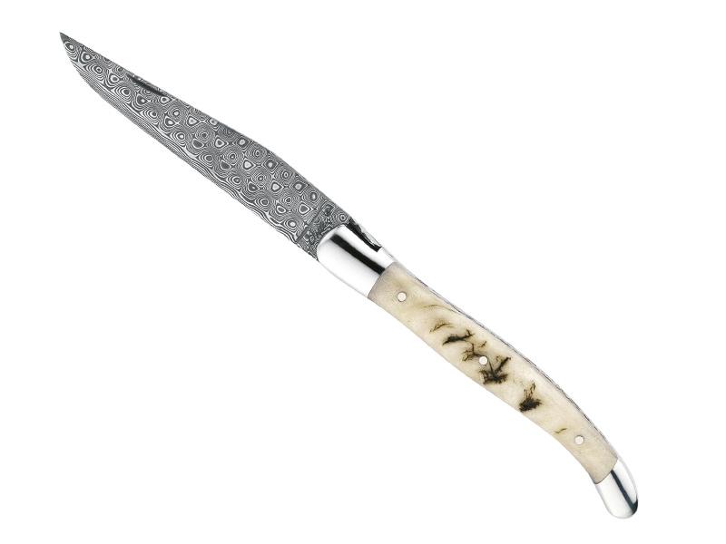 Couteau Laguiole Gilles Fontenille Pataud Tradition - manche 12 cm corne de bélier