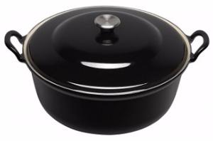 Faitout en fonte Le creuset noir onyx 24 cm