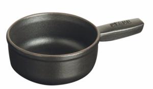 Mini poêlon Staub 12 cm en fonte noir