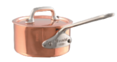 Casserolette Mauviel M'Minis cuivre 9 cm + couvercle - manche inox