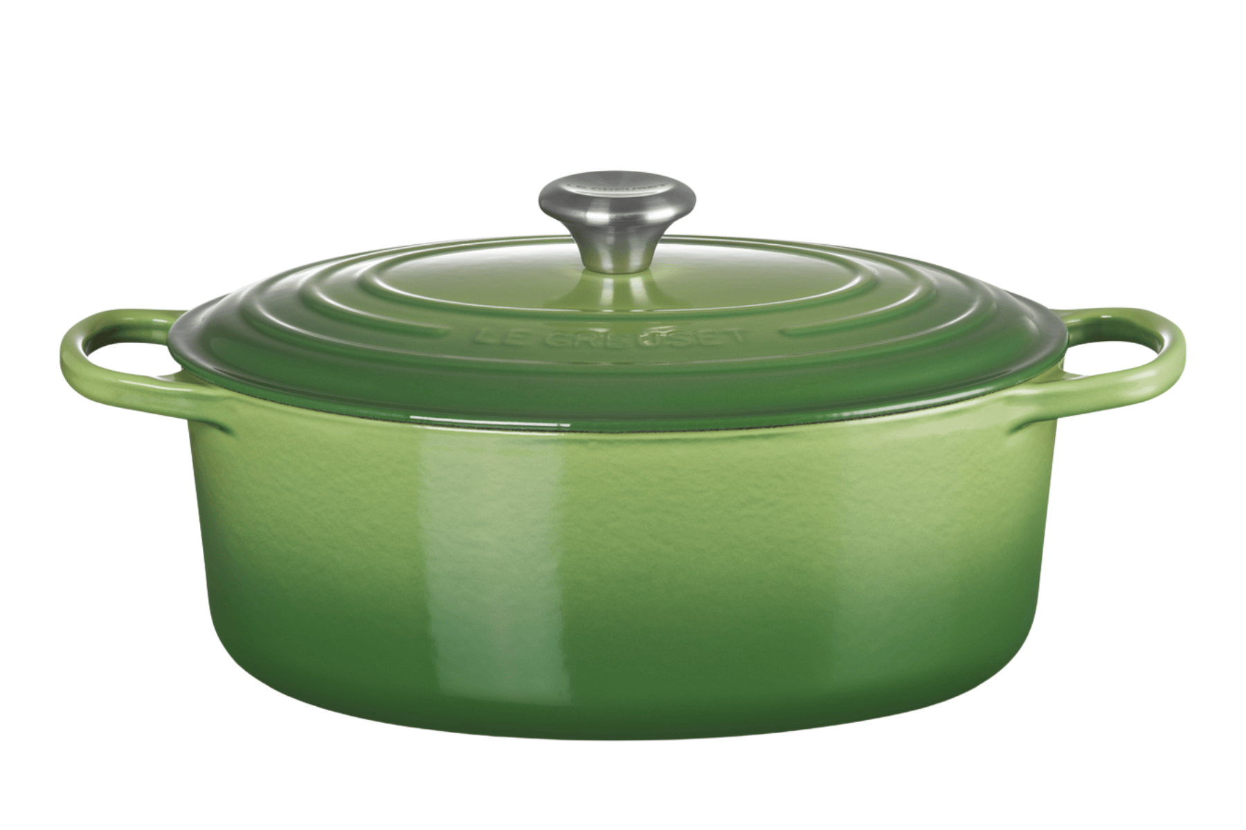 Cocotte en fonte Le Creuset ovale Bamboo - 31 cm