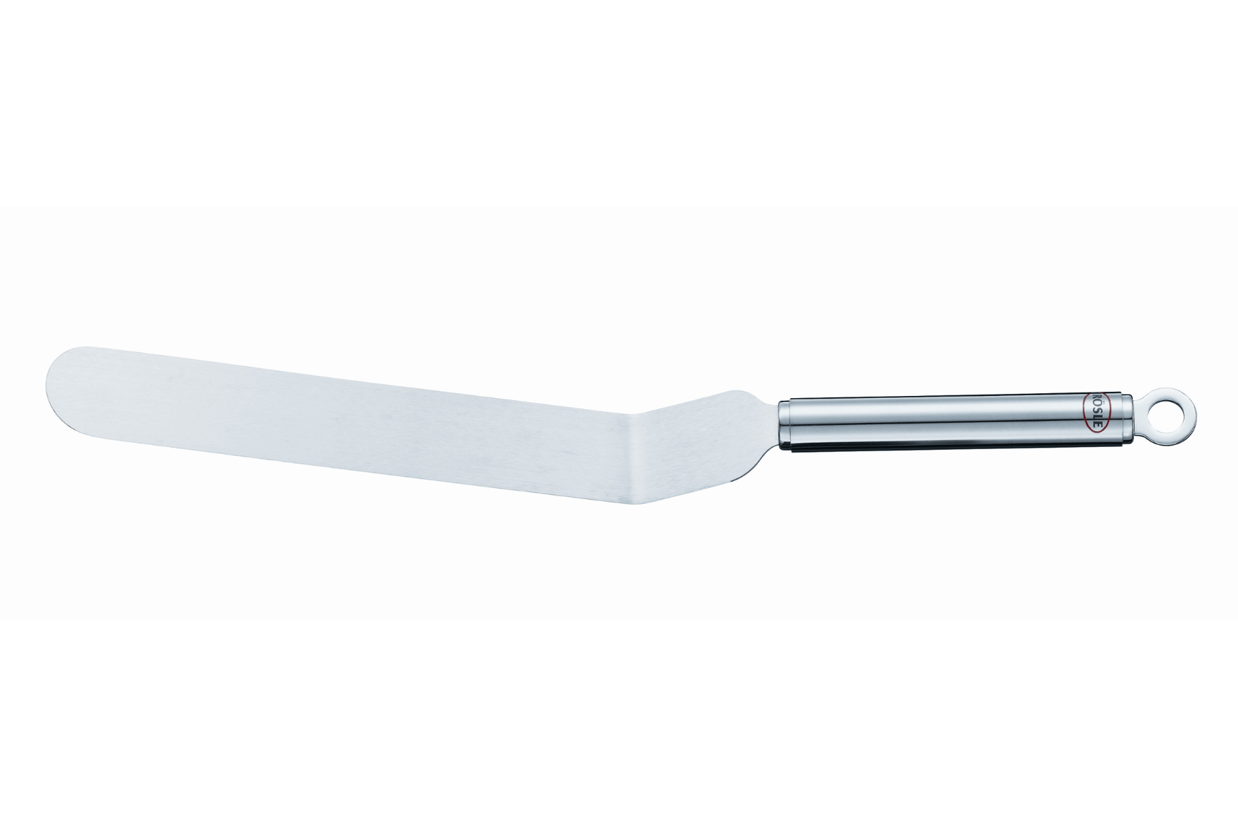 Spatule coudée 37,5 cm en acier inoxydable Rösle